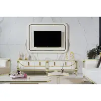 Xl Moebel Gmbh Luxus Wohnwand rtv tv Rahmen Lowboard TV Ständer Weiß Wohnzimmer Möbel