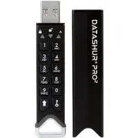 ISTORAGE datAshur Pro2 - USB-Flash-Laufwerk - verschlüsselt - 8 GB - USB 3.2 Gen 1 - FIPS 140-2 Level 3