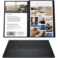 Asus Zenbook Duo UX8406CA-QL331W, Intel Core Ultra 9, 35,6 cm (14"), 1920 x 1200 Pixel, 32 GB, 1 TB, Windows 11 Home