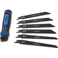 OEM 7-te Delige Hacksaw mit Metall-Schneideblatt und Schnellwechselhalter