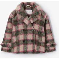 Sissy-Boy Karierte Wolljacke - Grün | Größe: 122-128