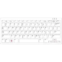 Raspberry Pi offizielle Tastatur, US-Layout, inkl. 3 Port USB Hub, rot/weiß