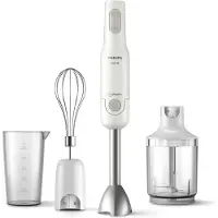 Philips Daily Collection HR2545/00 ProMix Stabmixer, Pürierstab, Pulsfunktion, 1,2 m, 650 W, Weiß