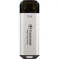 Transcend ESD300, 2 TB, USB Typ-C, 1050 MB/s, 10 Gbit/s, Silber