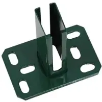 Galaflor Bodenplatte für 60x40mm Pfosten Grün