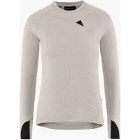 Klättermusen Huge Crew W's silver creme (117) M