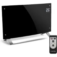 Klarstein Elektroheizung, Konvektor-Heizung Freistehend oder Wandmontage, Mobile Elektroheizung Energiesparend, Leise Heizung Elektrisch, Standgerät Heizkörper Elektrisch mit Thermostat, 2000 Watt