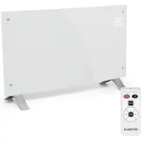 Klarstein Elektroheizung, Konvektor-Heizung Freistehend oder Wandmontage, Mobile Elektroheizung Energiesparend, Leise Heizung Elektrisch, Standgerät Heizkörper Elektrisch mit Thermostat, 2000 Watt