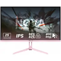 AROZZI Nova 25" E-sport Gaming Monitor - Full HD IPS - 400Hz - Rosa