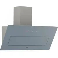 Klarstein SleekAir Dunstabzugshaube - 90 cm Kopffreihaube, 718 m³/h, A++ , Touch-Bedienung, LED-Beleuchtung 2700-6500 K, Duale Belüftung, Edelstahl