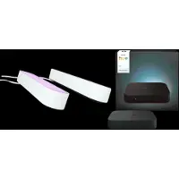 Philips Hue Play Lightbar Weiß Doppelpack + HDMI Sync Box 4K
