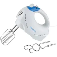 Triomph ETF2121 Handmixer/weiß/blau, 18 x 5 x 28 cm