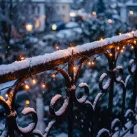 Esotec Solar Lichterkette, 24 bernsteinfarbene LEDs, 2,3 Meter wetterfest 102171