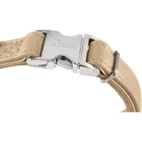 Hunter Hundehalsung Amalfi ALU-Strong, Farbe: beige, Kunstleder in Nappa-Optik,