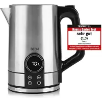 BEEM TEA-SWITCH Wasserkocher mit Temperatureinstellung & 1,7l Volumen | Temperat