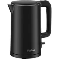 Tefal Thermo Protect KO1408E0, 1,5 l, 1500 W, Schwarz, Kunststoff, Drahtlos, Warmhaltefunktion