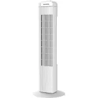 Opviq , Kumtel KTF-258, Turmventilator, Weiß,100% ABS, 24,4 x 24,4 x 74,5 cm