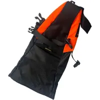 Vislone Fahrradtasche, Satteltasche 5,8L, großes Fassungsvermögen, Unterbautasche für Mountainbikes und Rennräder, ideal für lange Touren, orange