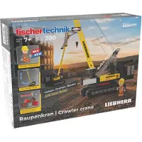 Fischertechnik Liebherr Raupenkran Bausatz für Kinder ab 7 Jahren