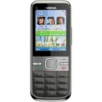 Nokia C5-00, 5,59 cm (2.2 Zoll), 240 x 320 Pixel, 5 MP, Symbian OS, 9.3, Grau