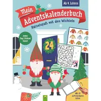 Sonstige Verlage Mein Adventskalenderbuch Rätselspaß mit den Wichteln