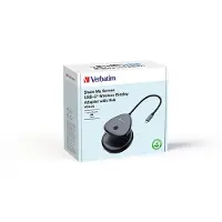 Verbatim 32147 Kabelloser Display-Adapter USB Desktop