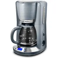 Russell Hobbs Filterkaffeemaschine Inspire, Grau, 1,25 l, 10 Tassen, 1100w