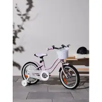Pinepeak Star Kinderfahrrad 16 Zoll, Lila
