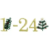 Sonstige Verlage Stick & Stitch Packung, Adventskalenderzahlen