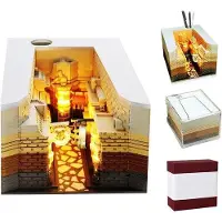 OEM 3D-Tageskalender 2026 - Tageskalender mit Hintergrundlicht - DIY Kalender mit hellen Displaybox