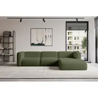 ALTDECOR Ecksofa - MIRA-L2 - 318x179x89 - Grün - Corner Sofa Eckcouch Couch L-Form, links/rechts angeordnet