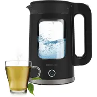 Cecotec Elektrischer Wasserkocher - 1,7L Thermosense 330 Glassy. 2200W, Hochwert