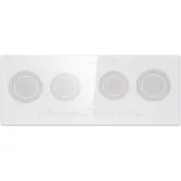 Klarstein Induktionskochfeld 5 Platten, 90cm Glaskeramik-Induktionskochfeld mit 5 Kochfelder, 11600W Induktionskochfeld, Herd mit Touch-Control & Überhitzungsschutz, Effizientes Glaskeramikkochfeld