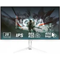 AROZZI Nova 25" E-sport Gaming Monitor - Full HD IPS - 400Hz - Weiß