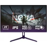 AROZZI Nova 25" E-sport Gaming Monitor - Full HD IPS - 400Hz - Violett