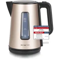 Emerio Wasserkocher doppelwandiges Cool-Wall Gehäuse | 1.7L | Satin Edition | 22