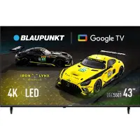Blaupunkt 43UGC5501S 43-Zoll 4K UHD Smart Google TV mit HDR, WLAN, Bluetooth und 16:9-Format