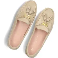 Stefano lauran Damen Mokassins 11632 - Beige - Größe 40