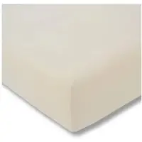 Estella Spannbetttuch Zwirn-Jersey Topper in leinen | Gr.: 140 x 200