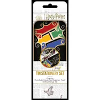PADU Harry Potter Schreibset für die Schule, inkl. Lineal, Kugelschreiber, Bleistift, Radiergummi, Abzeichen