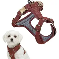 Peluvio Lord Leder Hundegeschirr mit Guard-Konstruktion
