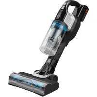 Black & Decker BHFEB520D1, 2-in-1-Stabstaubsauger, Beutellos, Schwarz, Transparent, Weiß, Rechteckig, Trocken, Zyklonal