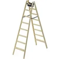 Hailo Holzleiter Master H80 2x8 Stufen