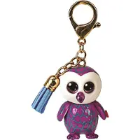 TY Maskotka Mini Boos Moonlight Fioletowa Sowa Zawieszka