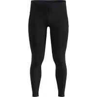 Odlo - Leichter, wasserabweisender Technischer Tight - Zeroweight Warm Reflective Tights M Black für Herren aus Softshell - Größe M - schwarz