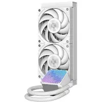 ID-Cooling CPU Water Cooler - DX240 MAX WHITE (35.2dB max. 144,41 m3/h 2x12cm, fehér)