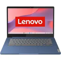 Lenovo Chromebook IdeaPad Slim 3 | 14" Full HD Display | MediaTek Kompanio 520 | 4GB RAM | 128GB SSD | ARM Mali-G52 Grafik | Chrome OS | QWERTZ | blau |