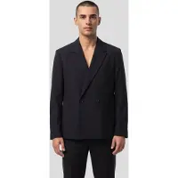 ARKET Short Double-face Wool Jacket Blue Größe: 52 | Blazer Outlet | Herren | Blau