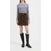 We Are Labels Nous Sommes Labels – Pennie Faux Suede Skirt Brown Größe: XS | Miniröcke Outlet | Damen | Braun