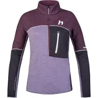 Hannah Alpine Skitouren Hoodie Größe 44, Polarstretch Grid, Reißverschluss-Brusttasche